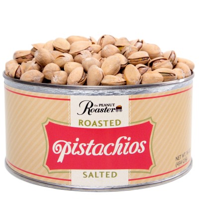 salted pistachios-pistachio nuts-can